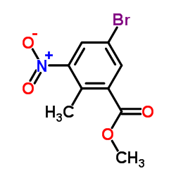 5-溴-2-甲基-3-硝基苯甲酸甲酯