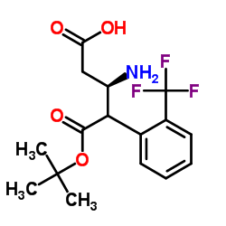 (R)-3-((叔丁氧基羰基)氨基)-4-(2-(三氟甲基)苯基)丁酸