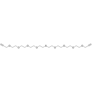 Propargyl-PEG4-S-PEG4-propargyl