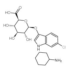 6-氯-3-吲哚基-β-D-葡萄糖醛酸环己基铵盐