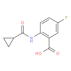 2-(环丙甲酰氨基)-5-氟苯甲酸