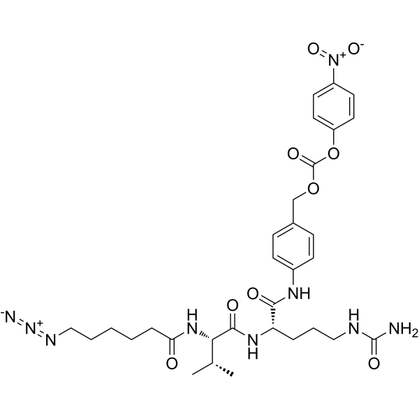 6-Azidohexanoyl-Val-Cit-PAB