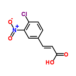 4-氯-3-硝基肉桂酸