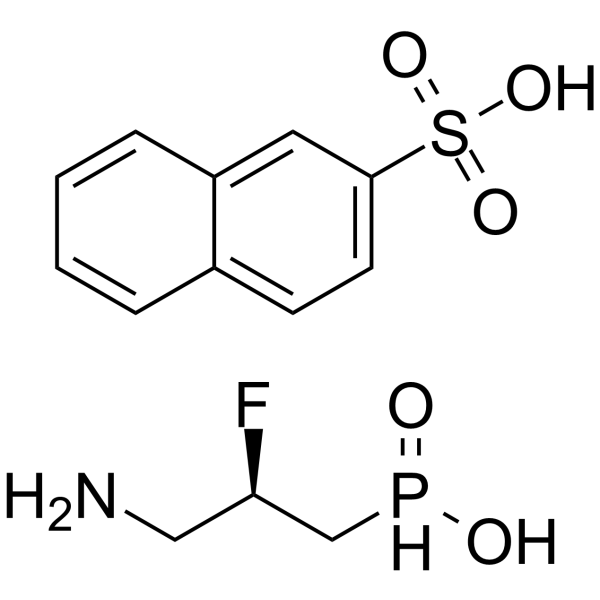 Lesogaberan napadisylate