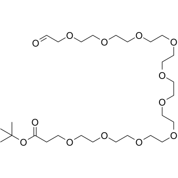 Ald-CH2-PEG10-Boc