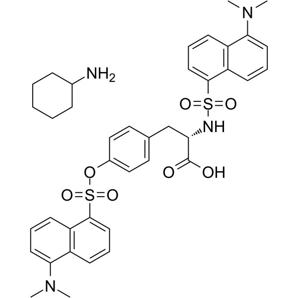 N,O-二丹磺酰基-L-酪氨酸环己基铵盐