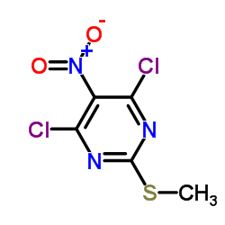 2-甲硫基-4,6-二氯-5-硝基嘧啶