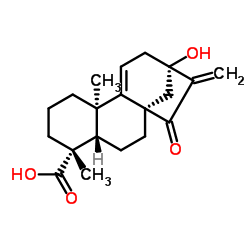 (4ALPHA)-13-羟基-15-氧代贝壳杉-9(11),16-二烯-18-酸