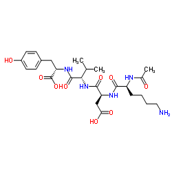 N2-乙酰基-L-赖氨酰-L-α-天冬氨酰基-L-缬氨酰基-L-酪氨酸