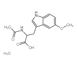 N-乙酰基-5-甲氧基-DL-色氨酸一水