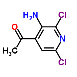 1-(3-氨基-2,6-二氯吡啶基-4-)乙酮