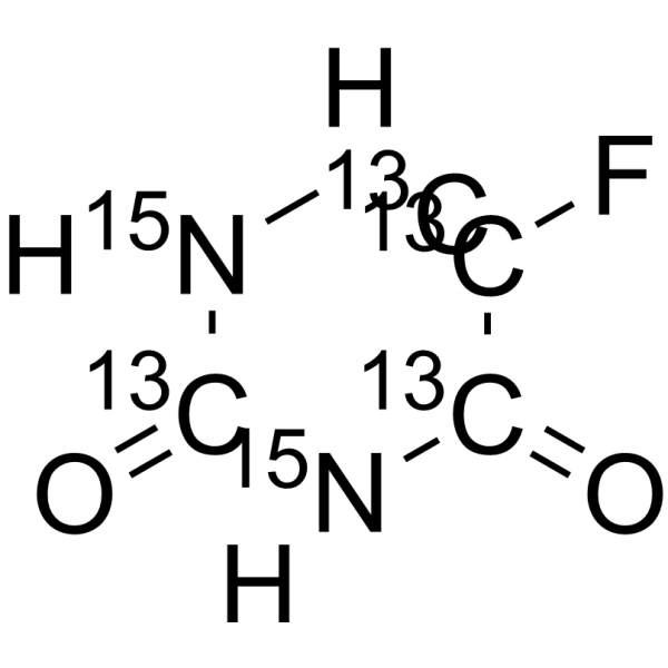 5-氟脲嘧啶-13C4,15N2