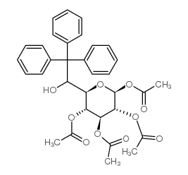 1,2,3,4-O-四乙酰基-6-O-三苯甲基-beta-D-吡喃葡萄糖