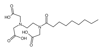 N-(2-(双(羧甲基)氨基]乙基)-N-(1-氧代壬基)甘氨酸