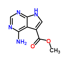 4-氨基-7H-吡咯并[2,3-d]嘧啶-5-甲酸甲酯