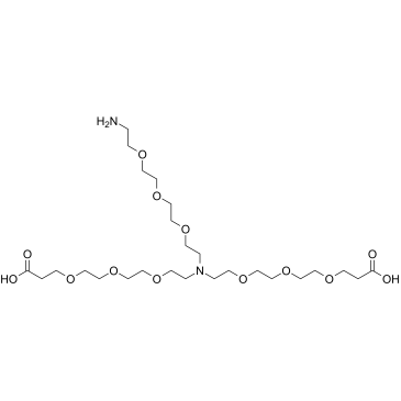 N-(Amino-PEG3)-N-bis(PEG3-acid)