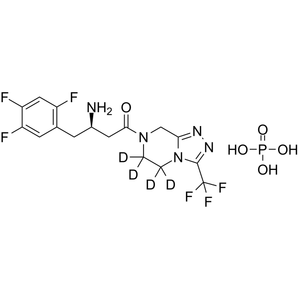 Sitagliptin-d4 phosphate