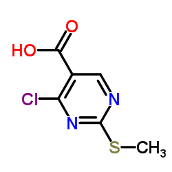 4-氯-2-甲硫基嘧啶-5-甲酸