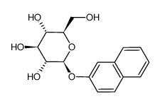 2-萘基 BETA-D-吡喃葡萄糖苷