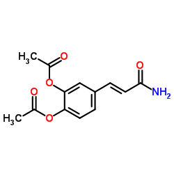 3,4-二乙酰氧基肉桂酰胺