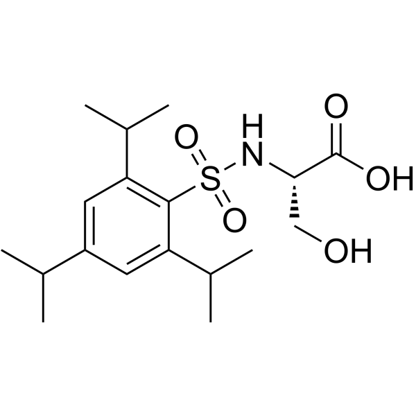 (S)-3-羟基-2-(2,4,6-三异丙基苯基磺酰胺)丙酸