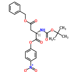 N-[叔丁氧羰基]-L-天冬氨酸 1-(4-硝基苯基)酯 4-苯甲酯