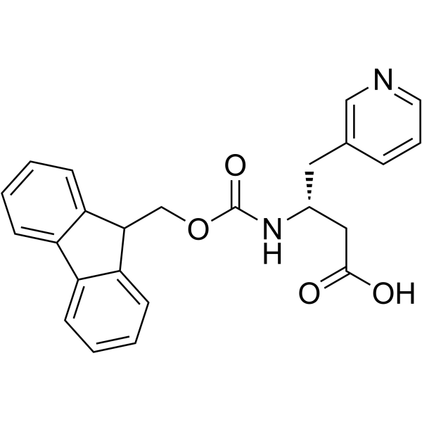 (R)-Fmoc-4-(3-吡啶基)-β-Homoala-OH