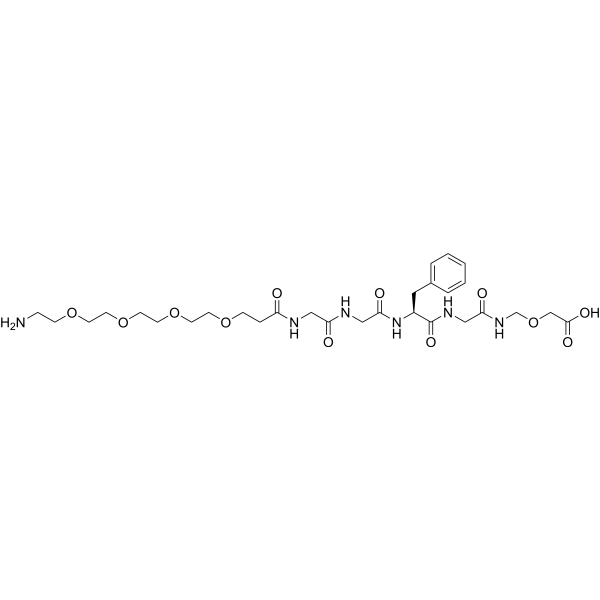 NH2-PEG4-GGFG-NH-CH2-O-CH2COOH