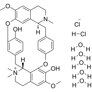 氯化筒箭毒碱五水合物