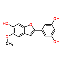 5-(6-羟基-5-甲氧基-2-苯并呋喃基)-1,3-苯二酚