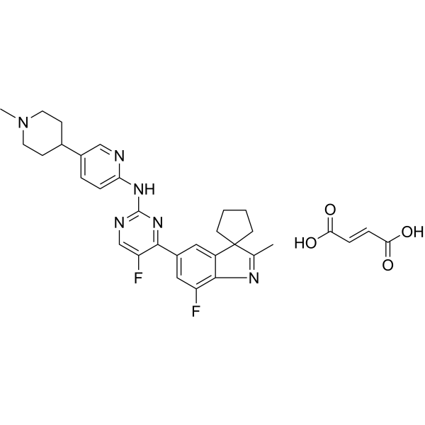 Crozbaciclib fumarate