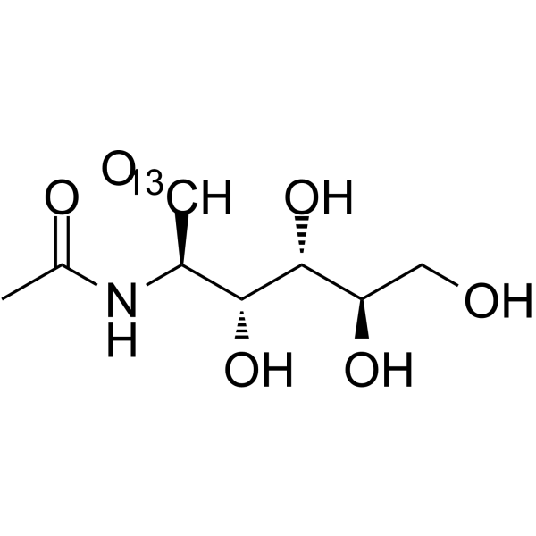 N-乙酰基-D-[1-13C]葡糖胺