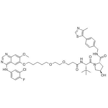 基于吉非替尼的PROTAC 3