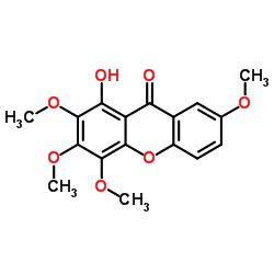 1-羟基-2,3,4,7-四甲氧基呫吨酮