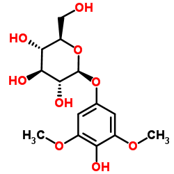 (-)-3,5-二甲氧基-4-羟基苯基 BETA-D-葡萄糖苷