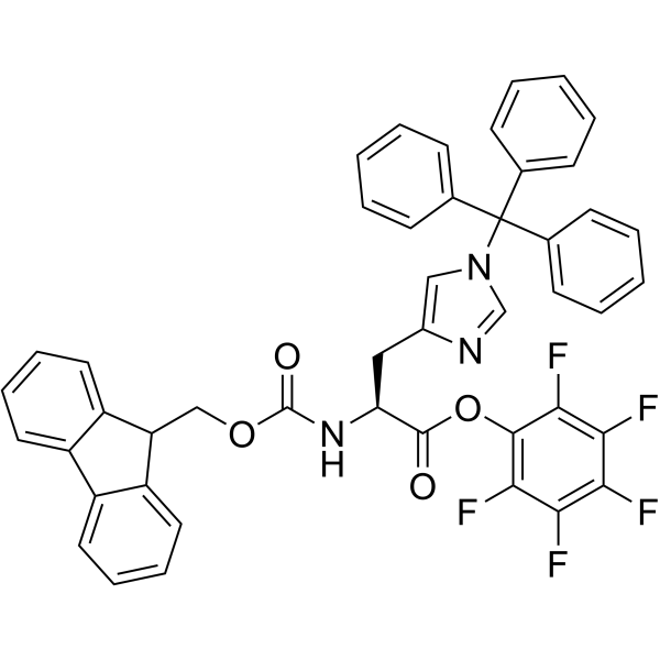 N-Fmoc-N'-三苯甲基-L-组氨酸五氟苯基酯