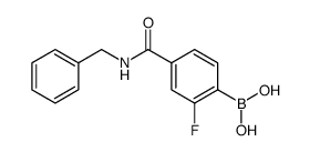 4-苄基氨基甲酰基-2-氟苯硼酸