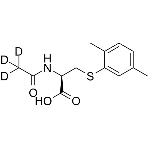 N-乙酰基-S-(2,5-二甲基苯)-L-半胱氨酸-D3