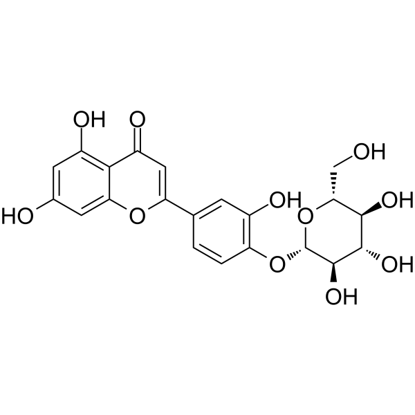 木犀草素-4'-O-葡萄糖苷