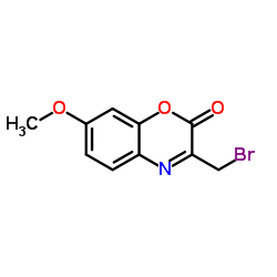 3-溴甲基-7-甲氧基-1,4-苯并恶嗪-2-酮