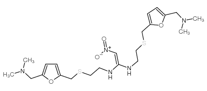 二甲氨基甲基呋喃甲基巯乙基雷尼替丁