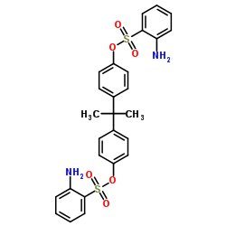 异亚丙基二-1,4-亚苯基双(2-氨基苯磺酸酯)