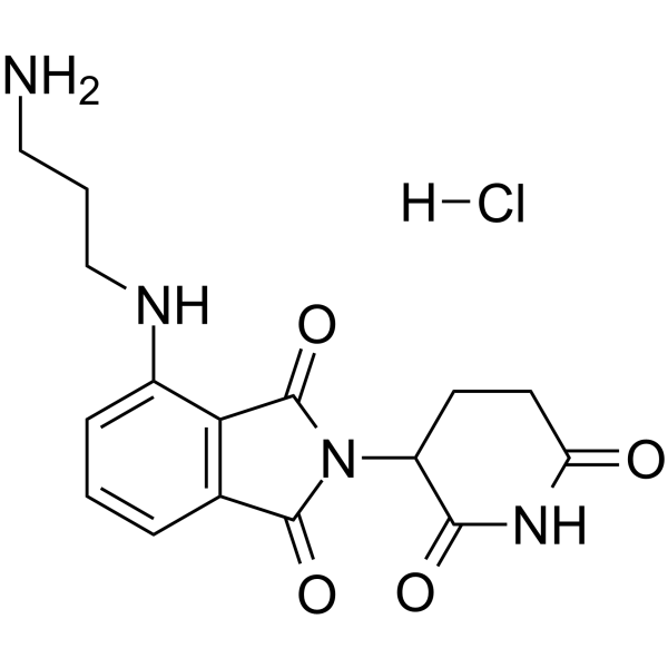 Pomalidomide-C3-NH2 hydrochloride