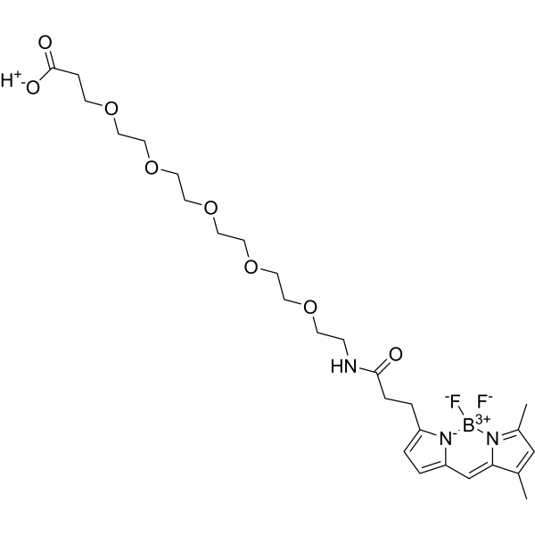 BDP FL-PEG5-acid