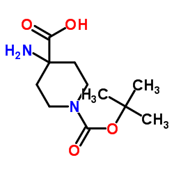 1-Boc-4-氨基哌啶-4-甲酸