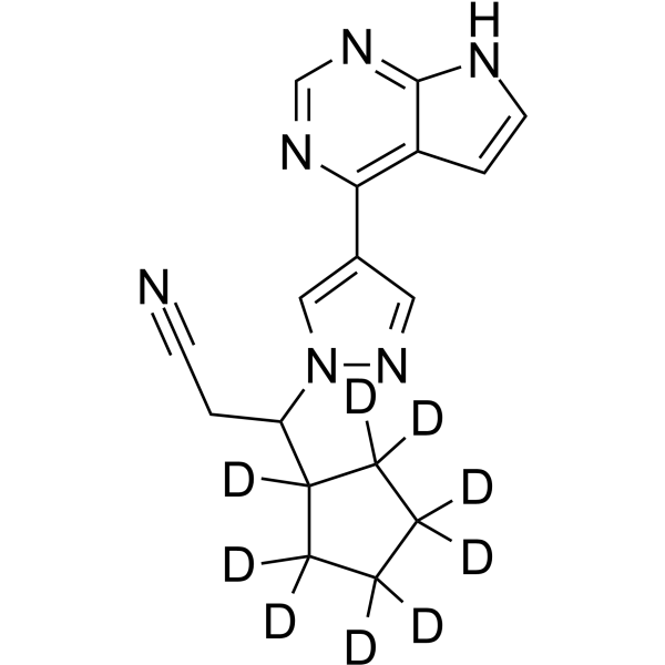 (Rac)-Ruxolitinib D9