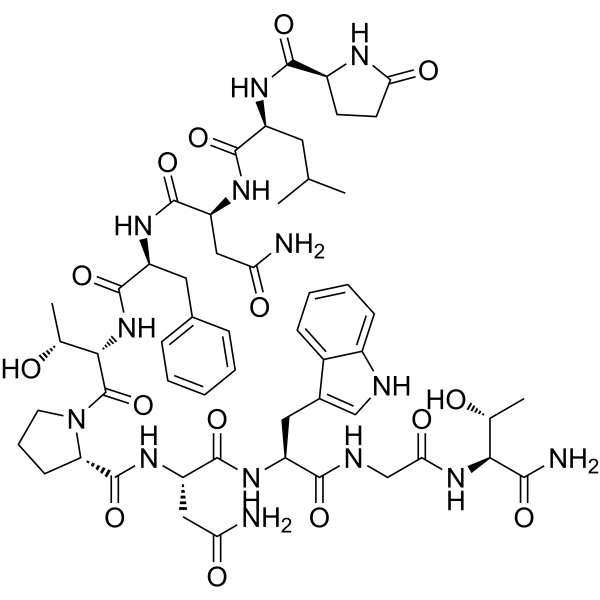 Adipokinetic hormone I (Locusta migratoria)