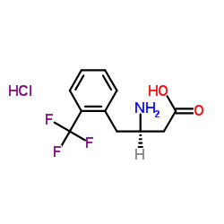 (R)-3-氨基-4-(2-三氟甲基苯基)丁酸盐酸盐