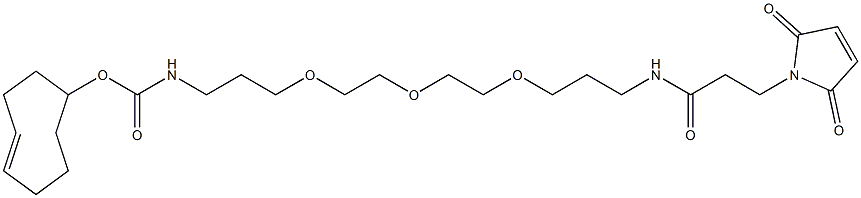 TCO-PEG3-Maleimide