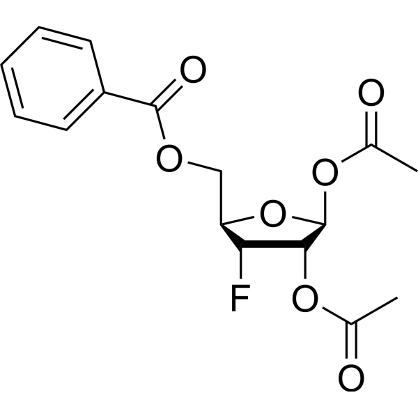 (3S,4S,5R)-5-((苯甲酰氧基)甲基)-4-氟四氢呋喃-2,3-二乙酸二酯